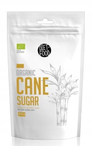 Cukier trzcinowy jasny bio Diet food 400g