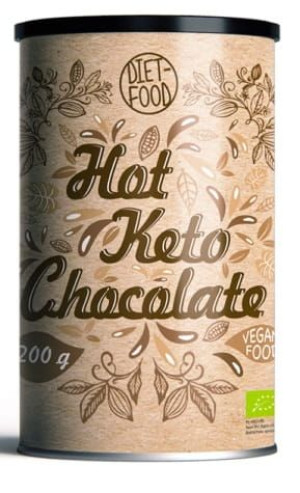 Bio gorąca keto czekolada wegańska diet food 200g