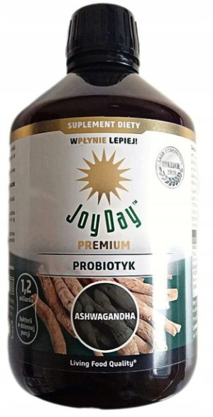 Joy Day probiotyk Ashwagandha ekologiczny 500 ml