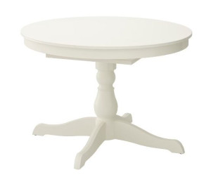 IKEA INGATORP Stół rozkładany, 110/155 cm biały