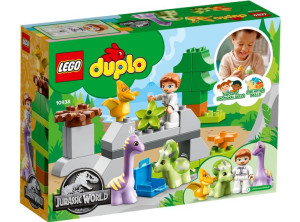 LEGO DUPLO JURRASIC WORLD PARK figurki Dinozaury 10938