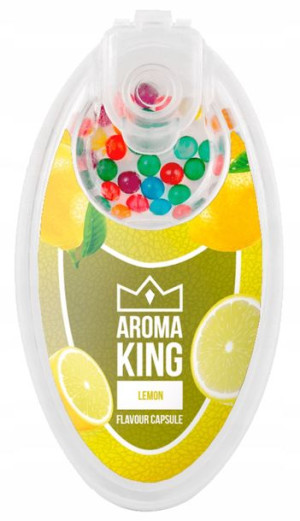Kapsułki aromatyzujące AROMA KING Lemon