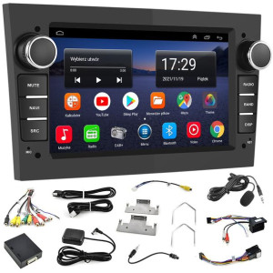 Radio Samochodowe Opel Ekran 7" Android Do Opla Gps Usb Canbus Czarny