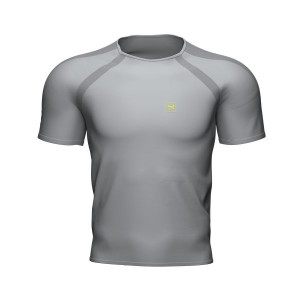 COMPRESSPORT Koszulka biegowa z krótkim rękawem TRAINING T-SHIRT SS szara
