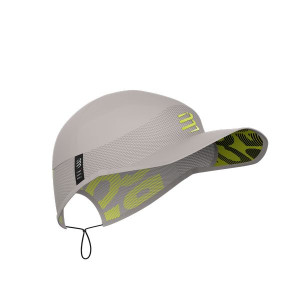 COMPRESSPORT Czapka biegowa z daszkiem PRO RACING CAP 2020 szara
