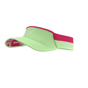 COMPRESSPORT Daszek biegowy ULTRALIGHT VISOR V2 limonkowo-różowy