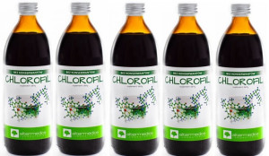 5x Altermedica Chlorofil 5x 500ml Detoks Organizmu