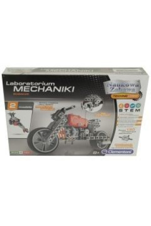 CLEMENTONI Laboratorium mechaniki Ścigacze