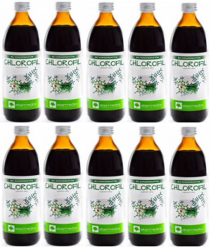 10x Altermedica Chlorofil 10x 500ml Detoks Organizmu