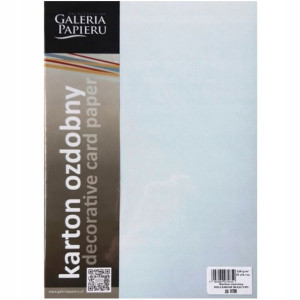 Papier Wizytówkowy Millenium Błękitny 20szt 220g