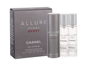 Chanel Allure Homme Sport Eau Extreme  Woda Toaletowa 3x20ml