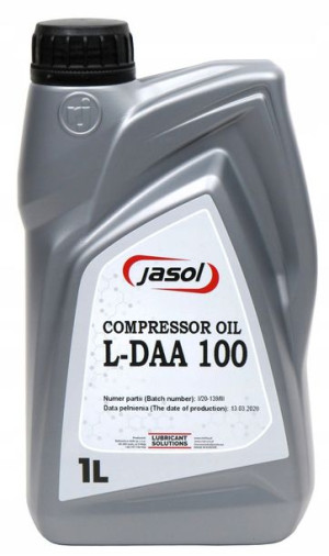 Olej Do Sprężarki Kompresora L-daa 100 Jasol 1l