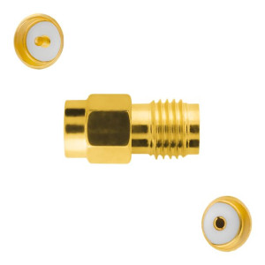 Adapter  antenowy GSM gniazdo SMA / wtyk SMA Spacetronik