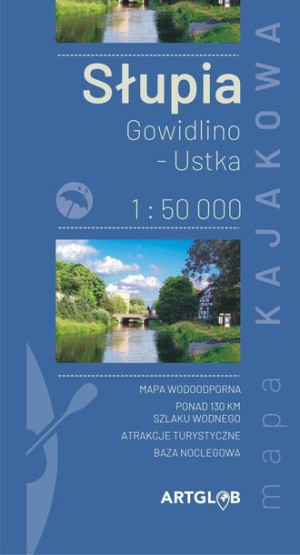 SŁUPIA mapa kajakowa wodoodporna ARTGLOB 2022