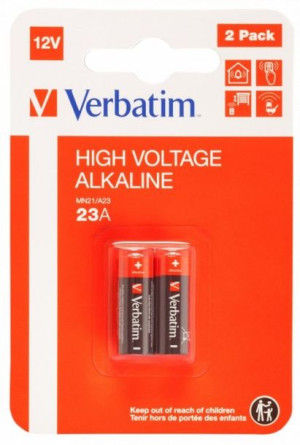 Bateria Verbatim alkalicznaA23 (MN21) 2 szt.
