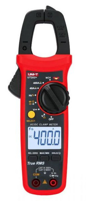 Miernik cęgowy Uni-T UT203+