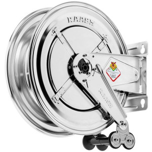 Bęben automatyczny INOX - 200 bar - 20 m