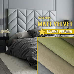 Panele tapicerowane " JODEŁKA " - Kolekcja PREMIUM MATTVELVET ROZMIAR XL