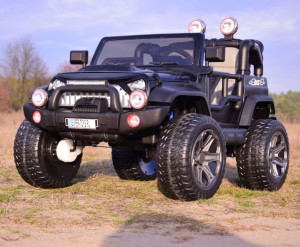 !HIT! SUPER JEEP Auto na akumulator dla 2 dzieci do 50KG+4x4 TRUDNE TRASY!