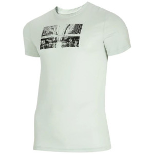 T-shirt Męski 4f H4l21-tsm025 Szary