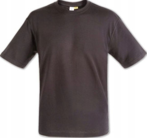 Czarny T-shirt męski Pure Work M