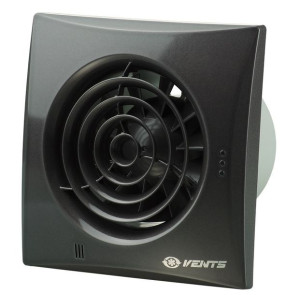 Wentylator Osiowy Fi 100mm Cichy Czarny Vents 100quiet-blk