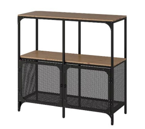 IKEA FJÄLLBO Regał, 100x95 cm czarny