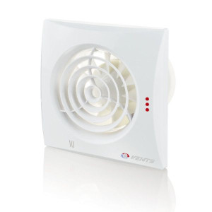 Wentylator Osiowy Fi 100mm Cichy Z Timerem Biały Vents 100quietth