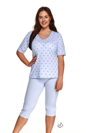 Taro Piżama Damska Krótka Lidia 2372 2xl-3xl