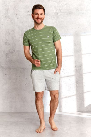 Taro Piżama Męska Krótka Bruno 2513 M-2xl