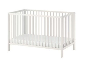 IKEA GULLIVER Łóżko dziecięce, 60x120 cm biały