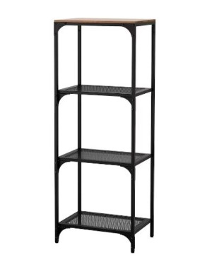 IKEA FJÄLLBO Regał, 51x136 cm czarny