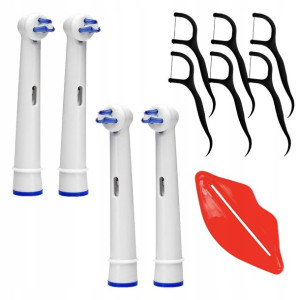 4 Końcówki Do Szczoteczki Oral-b Interspace+gratis