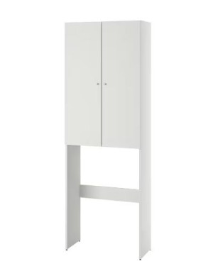 IKEA NYSJÖN Szafka nad pralkę, 65x190 cm biały