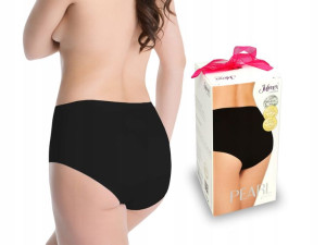 JULIMEX wysokie figi PEARL bezszwowe CZARNY M