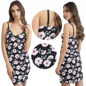 Kwiecista halka wygładzająca JULIMEX HIBISCUS, XL