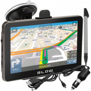 Nawigacja Samochodowa Gps 5'' 8Gb Mapa Europa