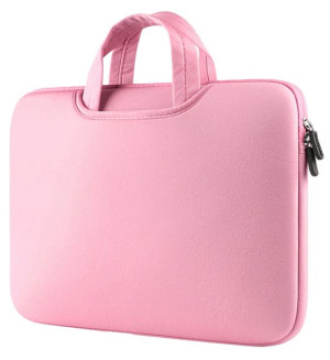 Etui pokrowiec torba case na laptopa 14 - 15,6" Jasnoróżowy