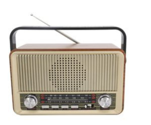 Radio Retro Bluetooth FM / AM / SW USB pilot