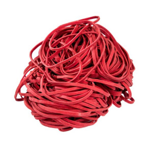 Gumki Recepturki Czerwone, Grubość 1,5/1,5mm - 1kg 70MM