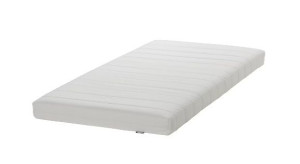 IKEA ÅSVANG Materac piankowy, twardy/biały 80x200 cm