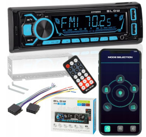 Radio Samochodowe Blow Bluetooth Usb Sd App Kolory