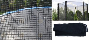 SIATKA Zewnętrzna DO TRAMPOLIN 300-312cm / 10ft