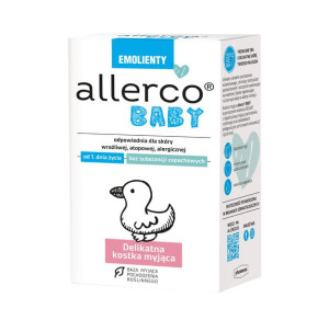 Delikatna kostka myjąca allerco® BABY