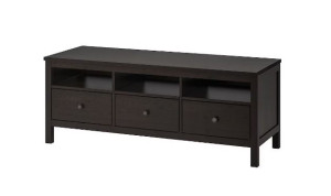 IKEA HEMNES Szafka pod TV, 148x47x57 cm czarnybrąz