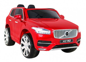 pojazd VOLVO XC90 z pasami + miękkie koła + pilot