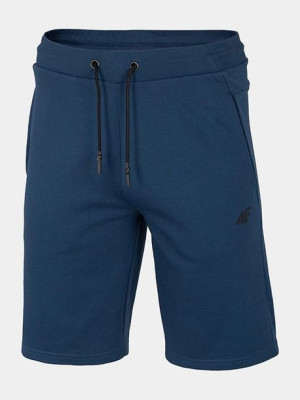 Spodenki męskie dresowe 4F denim - H4L22-SKMD350-32S