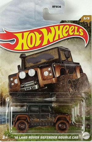 Hot Wheels '15 Land Rover Defender Mud Runner