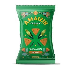 Chipsy kukurydziane SOLONE bezglutenowe BIO 150 g Amaizin