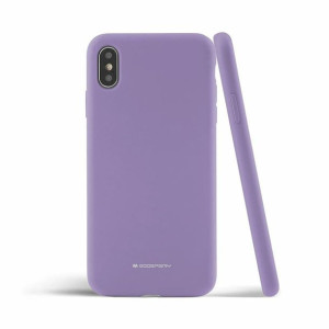 Etui MERCURY Silicone do Apple iPhone 12/12 PRO fioletowy
